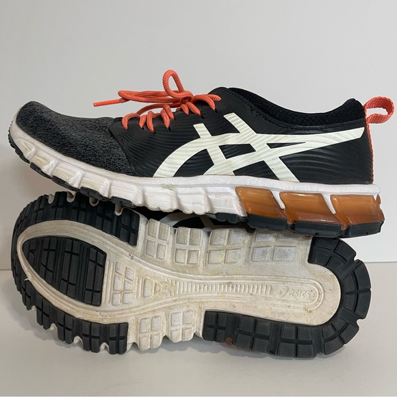 Asics Womens Gel Quantum 90 SG 1022A053 Black Running Shoes Sneakers Size 9 - Picture 11 of 14